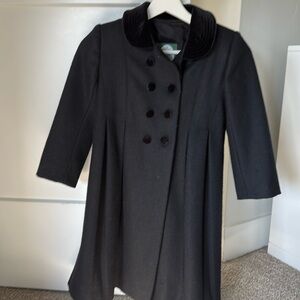 ISABEL GARRETON London Girls Classic Wool Coat, 5